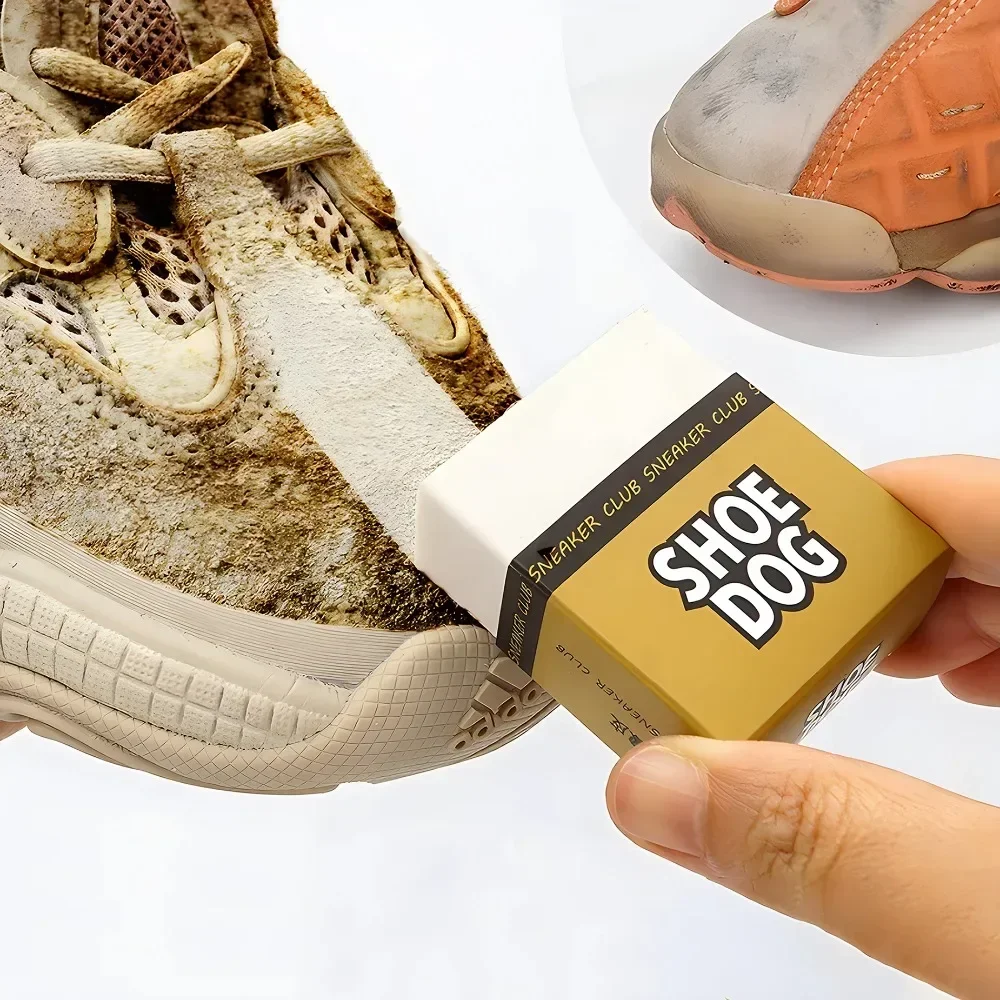 Sneaker Cleaner - ที่เช็ดรองเท้าแบบพกพา, น้ำยาขัดรองเท้า, ทำความสะอาดกันน้ำ, รองเท้าผ้าใบหนังกลับ, น้ำยาขจัดคราบยาง, น้ำยาทำความสะอาดรองเท้า