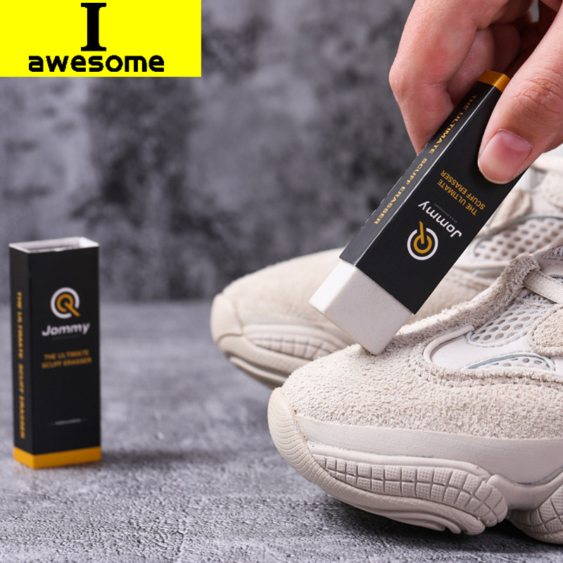 Shoe Cleaning Brush - ฟองน้ำเมลามีนสำหรับหนังนิ่ม Sheepskin Matte Bahan Kain Kulit
