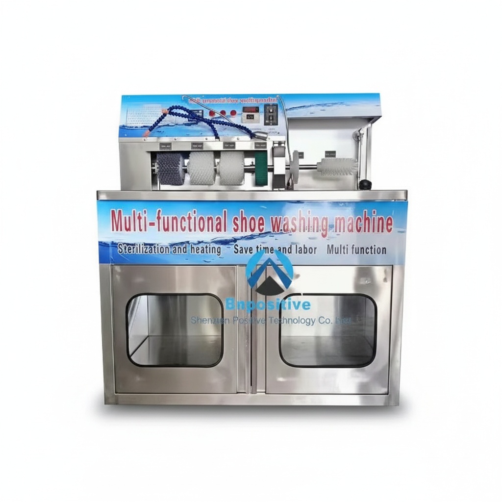 Shoe Cleaner - เครื่องซักและอบรองเท้าอุตสาหกรรมลดราคาพิเศษ ใช้ไฟฟ้า 220v เครื่องฉีดน้ำแรงดันสูง ออกแบบมาเพื่อการซักผ้าและทำความสะอาดรองเท้า