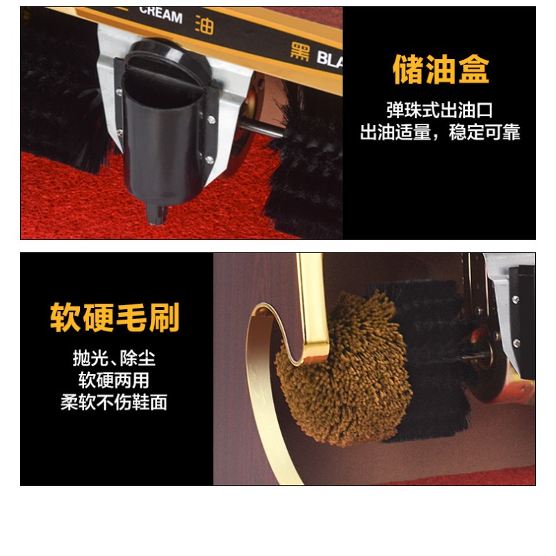 Shoe Cleaner - เครื่องขัดรองเท้าไฟฟ้า 220V 100W สำหรับทำความสะอาดและขัดเงารองเท้า แปรงขัดรองเท้าอัตโนมัติ เครื่องขัดเงาหนัง