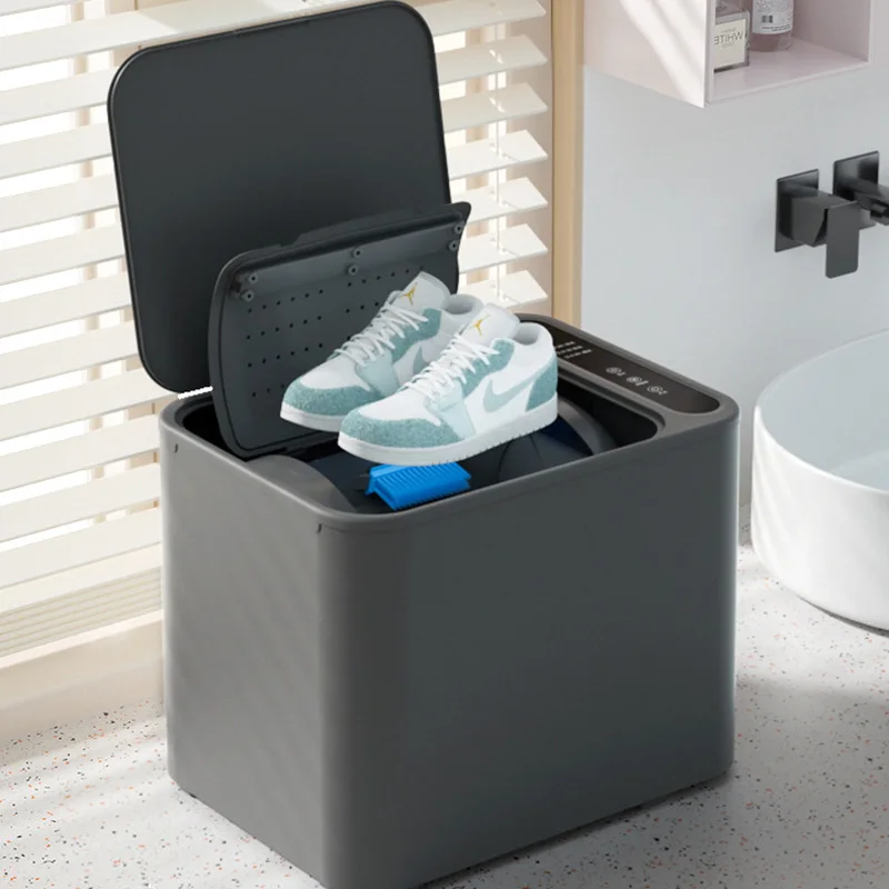 เครื่องซักรองเท้าแบบถังหมุนสำห - Shoe Cleaner บทวิจารณ์และราคา