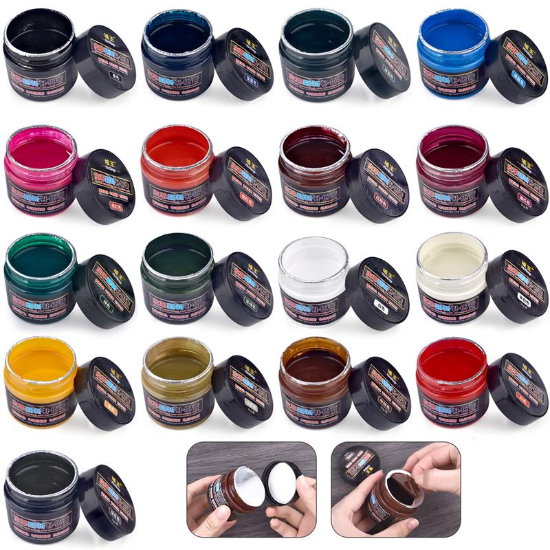 50ml อะคริลิคหนังซ่อมสีสี DIY  - Leather Shoe Polish บทวิจารณ์และราคา