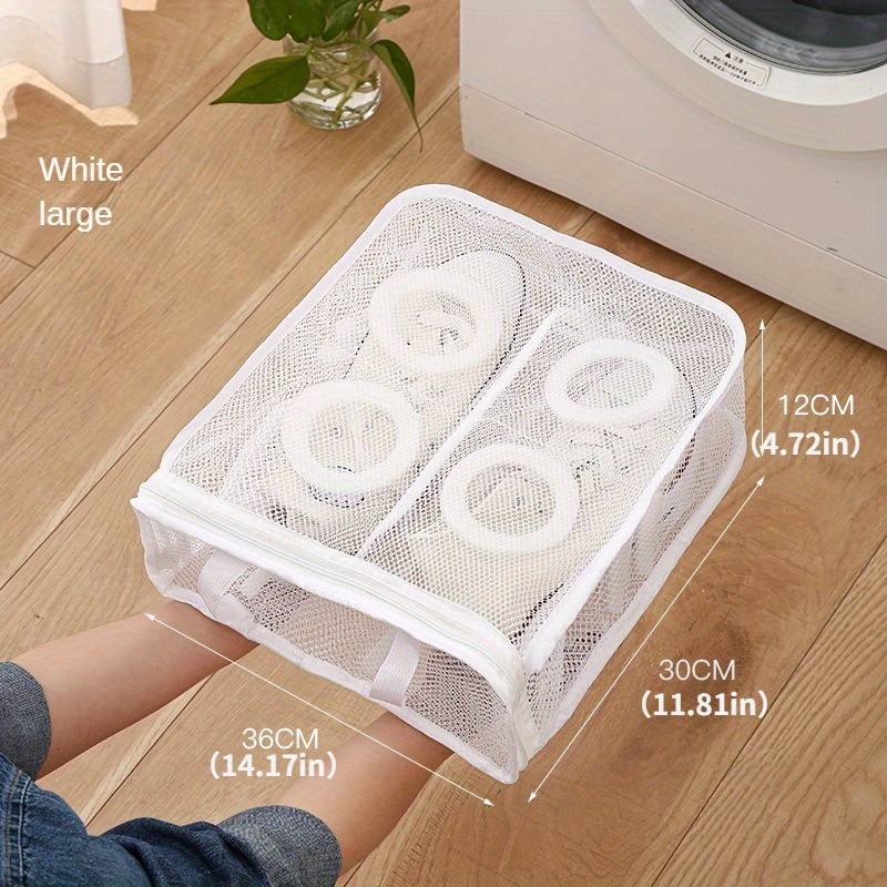 ถุงคลุมรองเท้าสำหรับซักผ้า 1 ช - Shoe Cleaner บทวิจารณ์และราคา