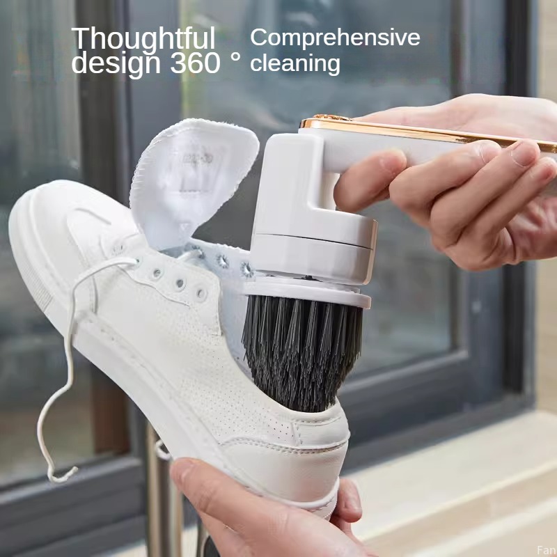 แปรงทำความสะอาดระบบไฟฟ้าแบบชาร - Shoe Cleaning Brush บทวิจารณ์และราคา