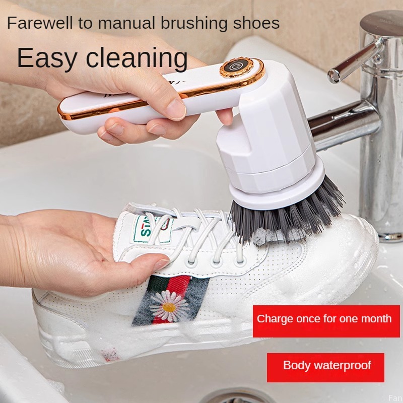 แปรงทำความสะอาดระบบไฟฟ้าแบบชาร - Shoe Cleaning Brush บทวิจารณ์และราคา