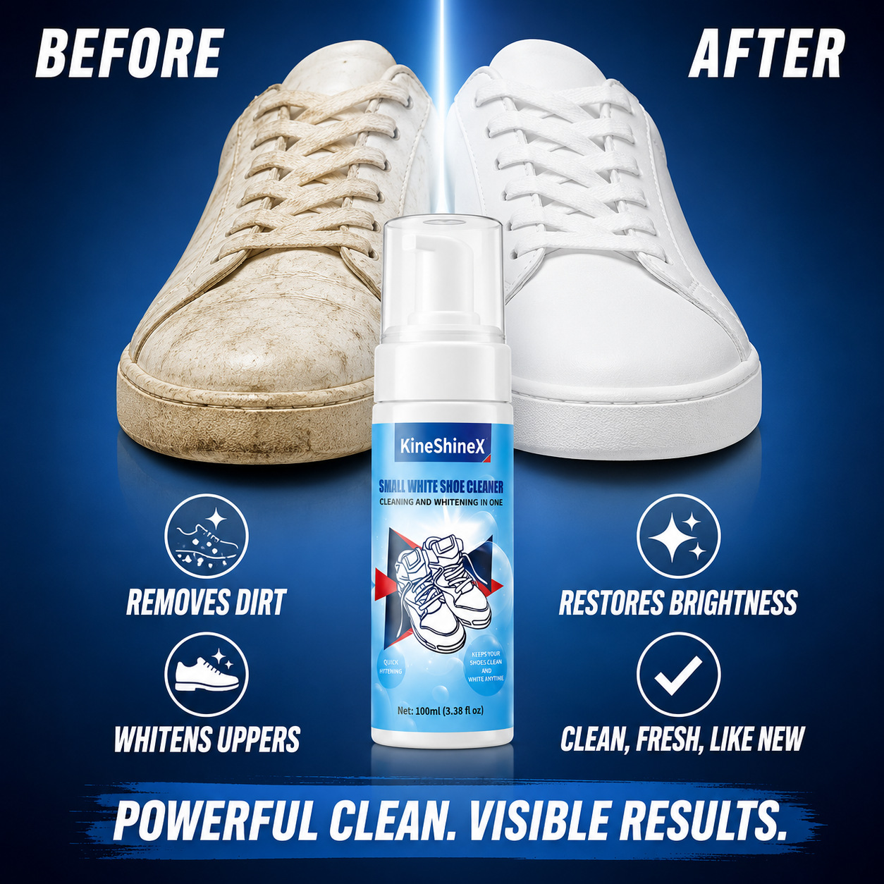 ชุดทำความสะอาดรองเท้า Gihen โฟ - Sneaker Cleaner บทวิจารณ์และราคา